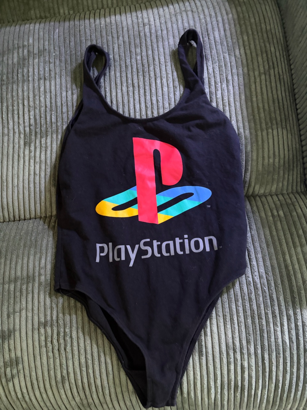 PlayStation logo bodysuit